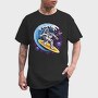Space Surfer, Tricou Barbati (Unisex)
