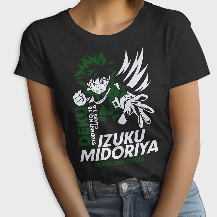 Izuku Midoriya, Tricou Femei