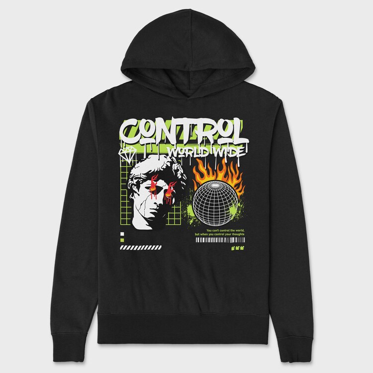 Control Worldwide, Hanorac Oversize Barbati (Unisex)