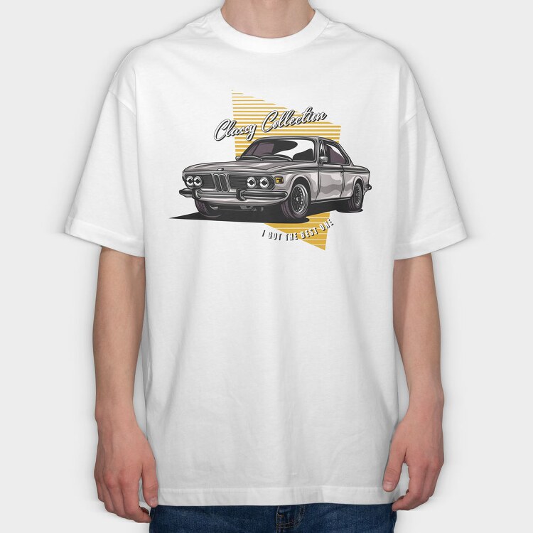 Classy Collection Car, Tricou Oversize Barbati (Unisex)