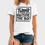 Think Outside The Box, Tricou Barbati (Unisex)