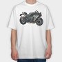Speedy Green Ninja, Tricou Oversize Barbati (Unisex)
