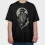 Cowboy Smoke Gun, Tricou Oversize Barbati (Unisex)