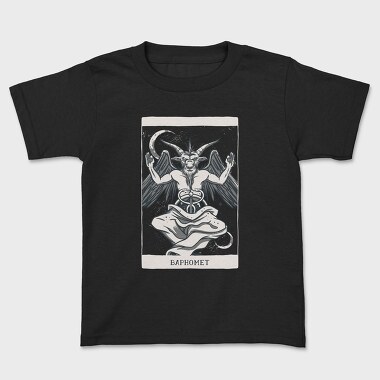 Tricou Copii, Demon Tarot Card