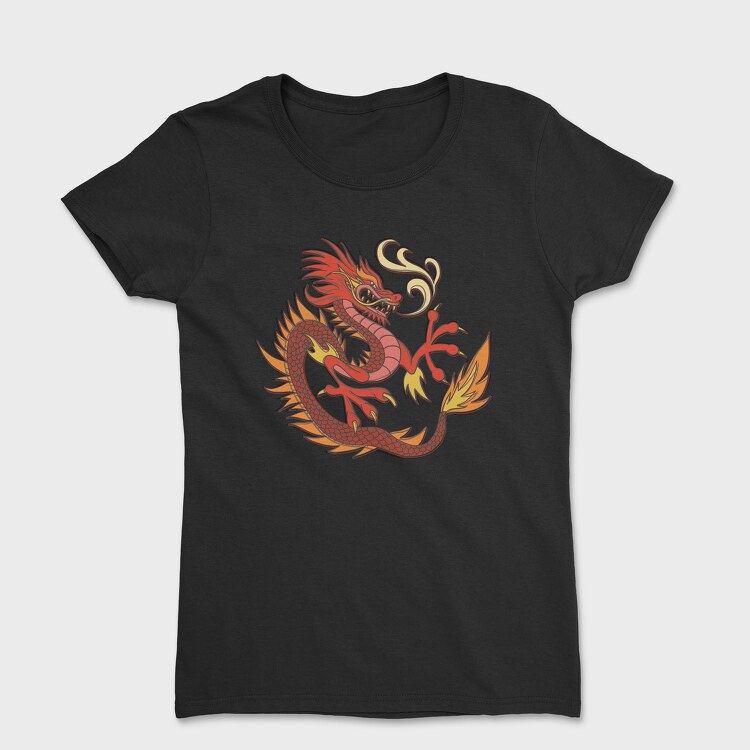 Tricou Femei, Dragon