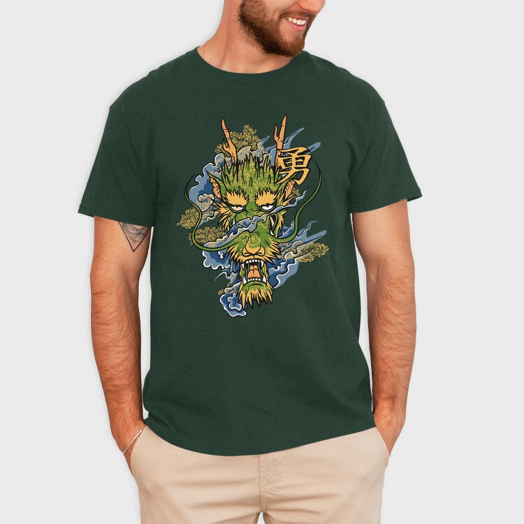 Dragon Roar Courage, Tricou Barbati (Unisex)