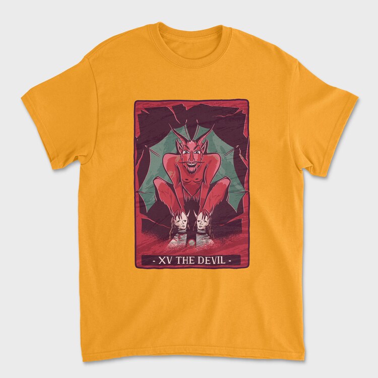 The Devil, Tricou Barbati (Unisex)