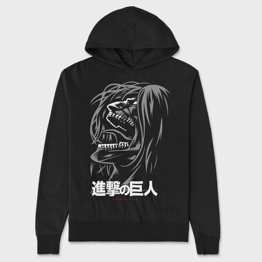 Attack on Titan 15, Hanorac Oversize Barbati (Unisex)