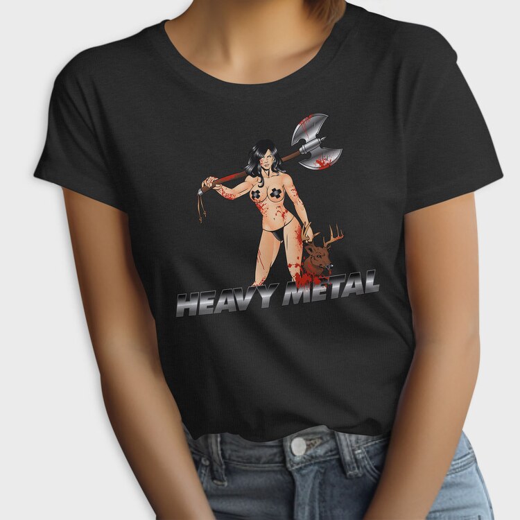 Heavy Metal Huntress, Tricou Femei