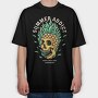 Summer Skull Paradise, Tricou Oversize Barbati (Unisex)