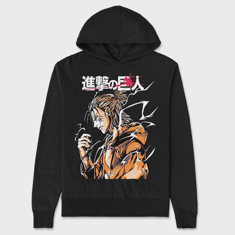 Attack on Titan 19, Hanorac Oversize Barbati (Unisex)