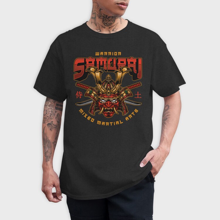 Samurai Warrior, Tricou Barbati (Unisex)