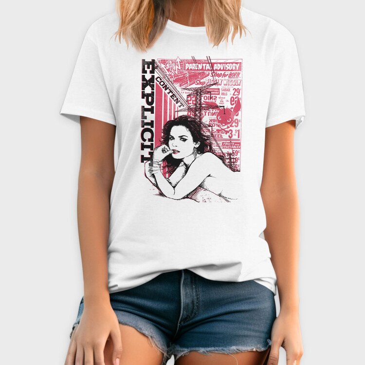 Electric Girl, Tricou Barbati (Unisex)