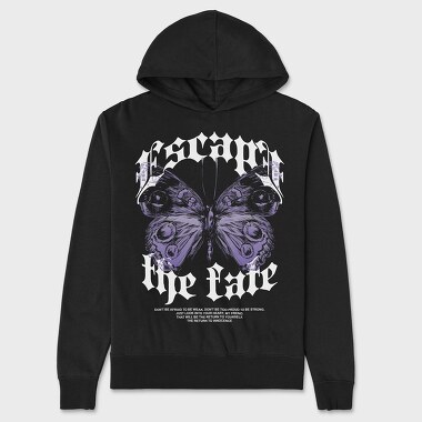 Escape the Fate, Hanorac Oversize Barbati (Unisex)