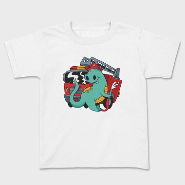 Firefighter Dinosaur, Tricou Copii