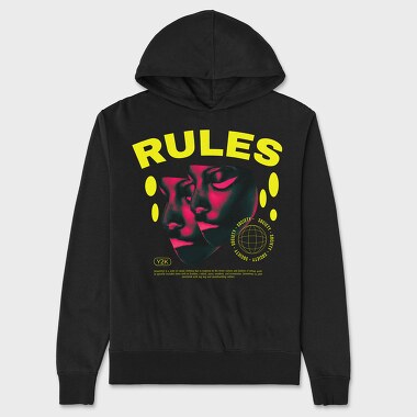 Rules, Hanorac Oversize Barbati (Unisex)