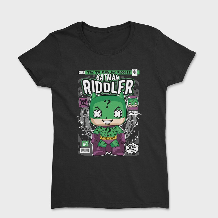 Batman Riddler, Tricou Femei