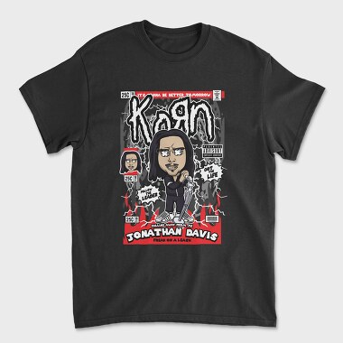 Jonathan Davis KoRn, Tricou Barbati (Unisex)