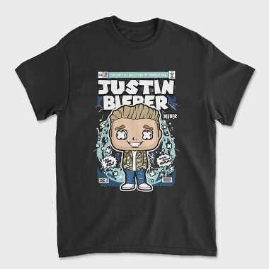 Justin Bieber, Tricou Barbati (Unisex)