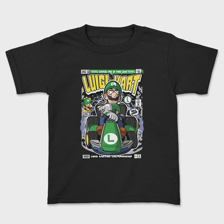 Luigi Karting, Tricou Copii