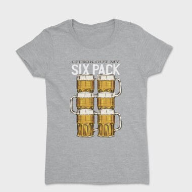 Tricou Femei, Beer Sixpack