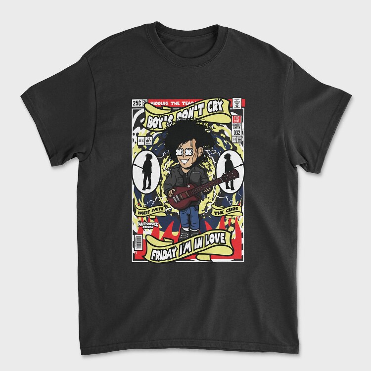 Robert Smith The Cure, Tricou Barbati (Unisex)