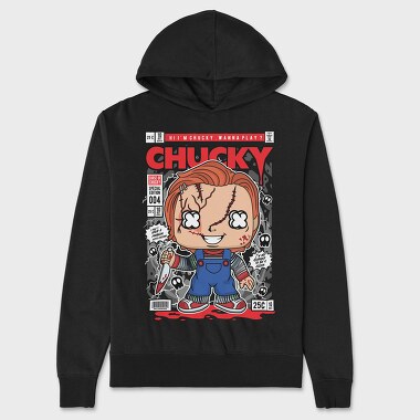 Chucky, Hanorac Oversize Barbati (Unisex)