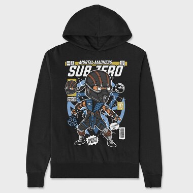 Sub Zero, Hanorac Oversize Barbati (Unisex)