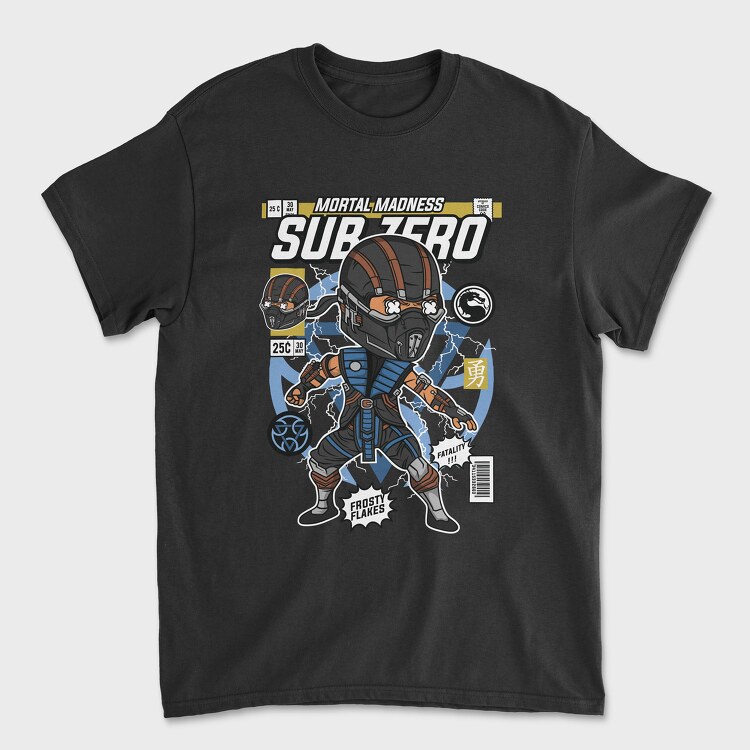 Sub Zero, Tricou Barbati (Unisex)