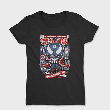 Venom Captain America, Tricou Femei