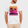 Sunset Surfer Vibes, Tricou Barbati (Unisex)