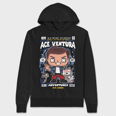 Ace Ventura, Hanorac Oversize Barbati (Unisex)