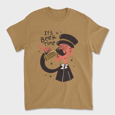 Tricou Barbati (Unisex), Gentleman Beer