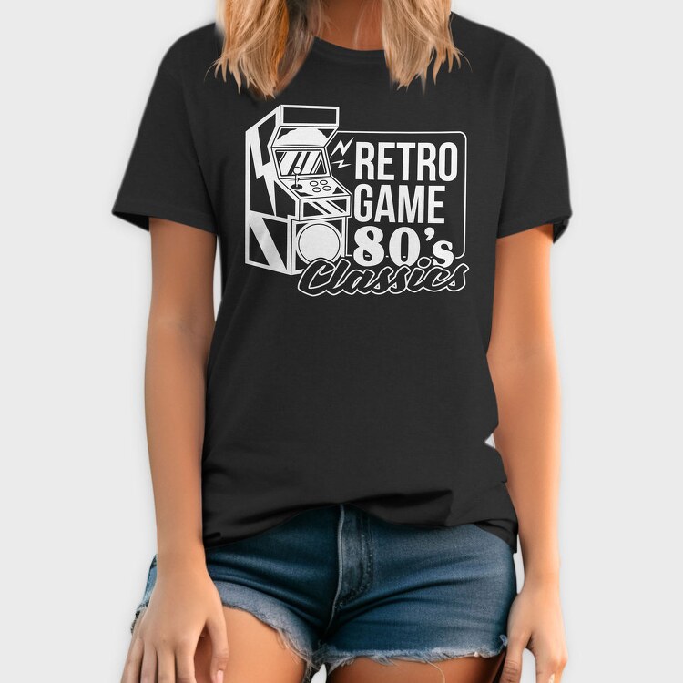 Retro Arcade Classics, Tricou Barbati (Unisex)