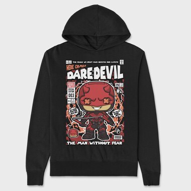 Dare Devil, Hanorac Oversize Barbati (Unisex)