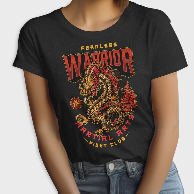 Warrior Dragon Martial Arts, Tricou Femei