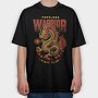 Warrior Dragon Martial Arts, Tricou Oversize Barbati (Unisex)