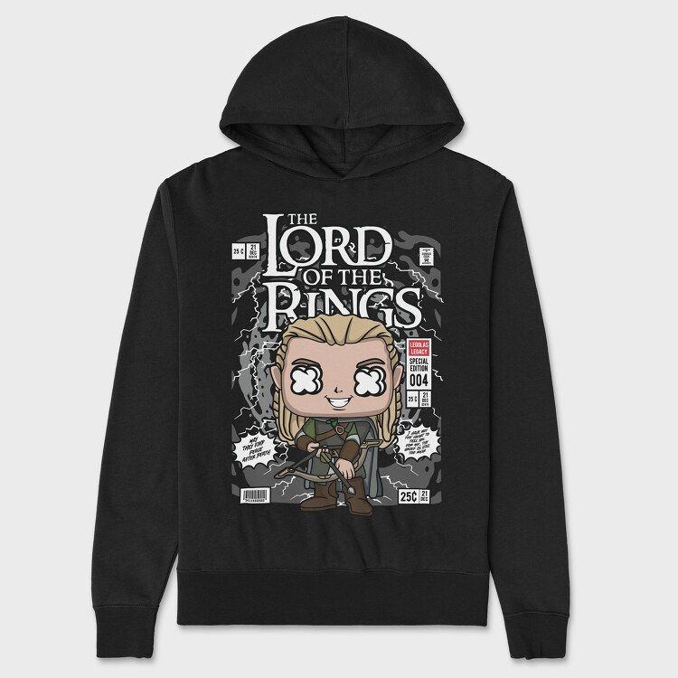 Legolas Lord Of The Rings, Hanorac Oversize Barbati (Unisex)