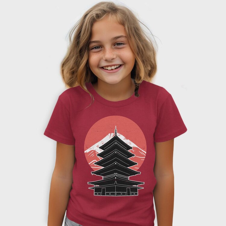 Pagoda FujiJapan, Tricou Copii