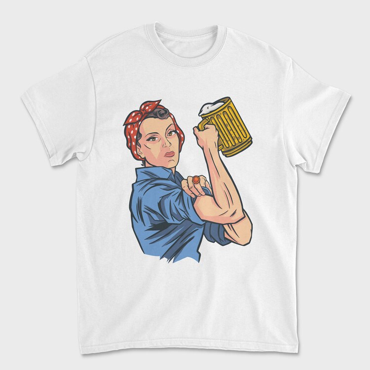 Tricou Barbati (Unisex), Beer Woman