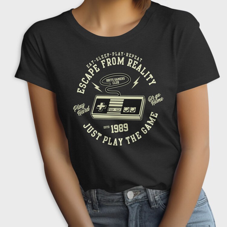 Retro Gaming Club, Tricou Femei