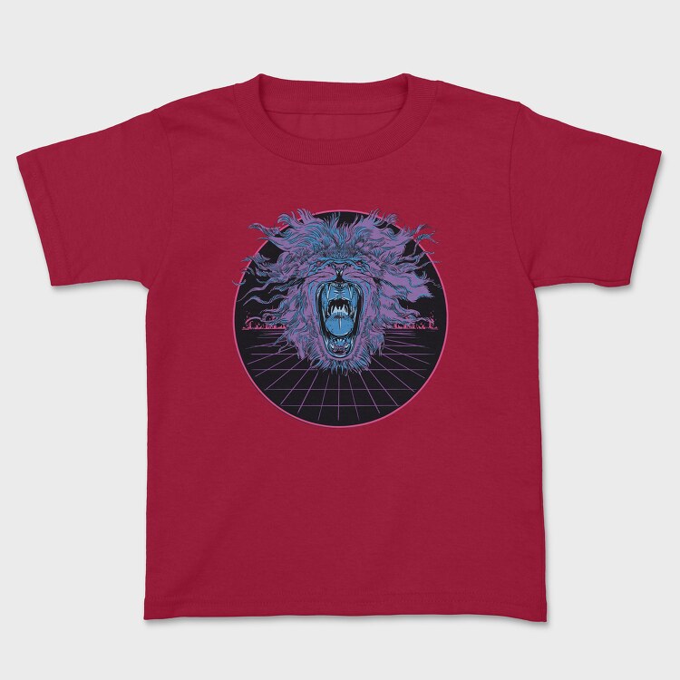 Lion Vaporwave, Tricou Copii