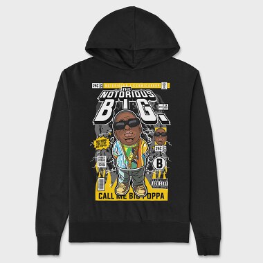 Notorious B.I.G, Hanorac Oversize Barbati (Unisex)