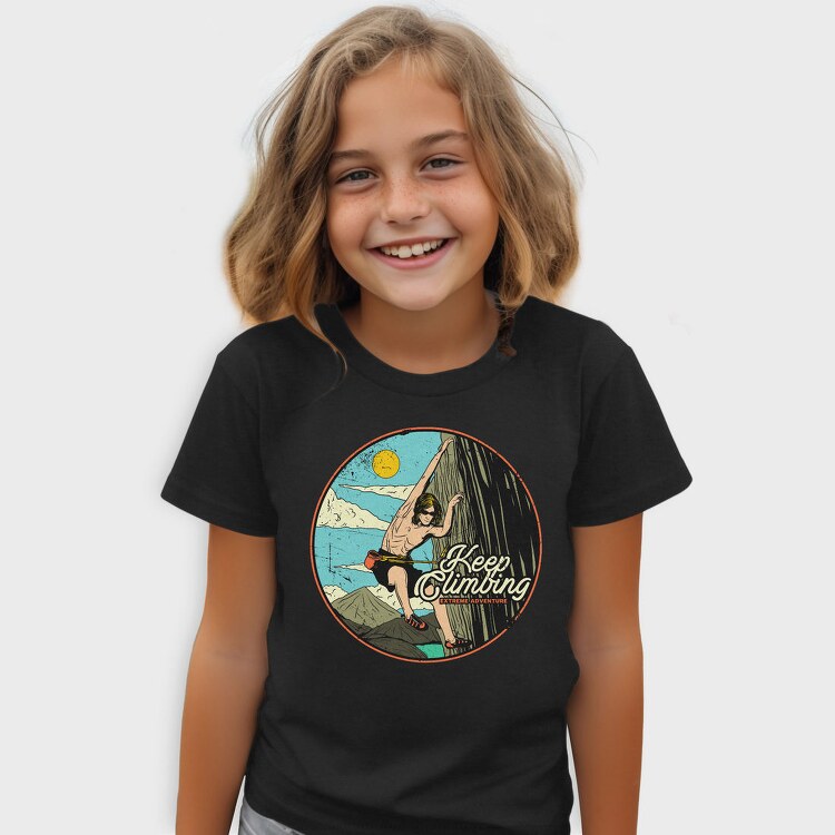 Keep Climbing Adventure, Tricou Copii