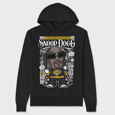 Snoop Dog, Hanorac Oversize Barbati (Unisex)