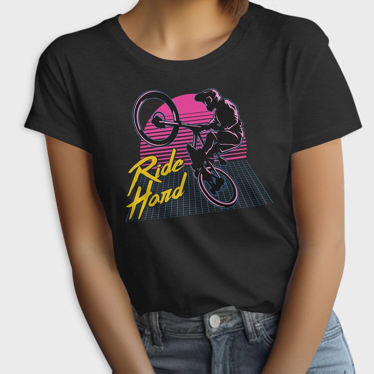 Ride Hard Bmx, Tricou Femei