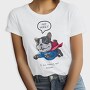 Bulldog Superhero, Tricou Femei