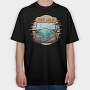 Keep Wild Ocean, Tricou Oversize Barbati (Unisex)