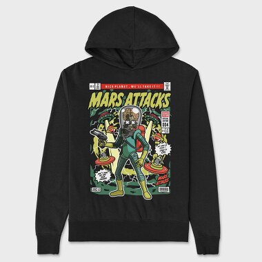 Mars Attacks, Hanorac Oversize Barbati (Unisex)