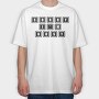 Keyboard Sorry Busy, Tricou Oversize Barbati (Unisex)